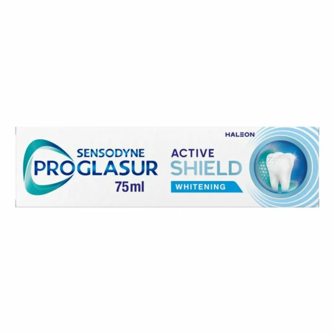 Sensodyne ProGlasur Active Shield Whitening Tandpasta - 225ml (3x75ml)