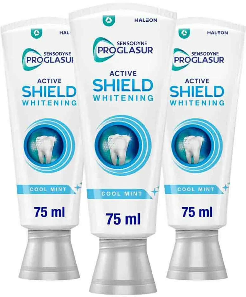 Sensodyne ProGlasur Active Shield Whitening Tandpasta