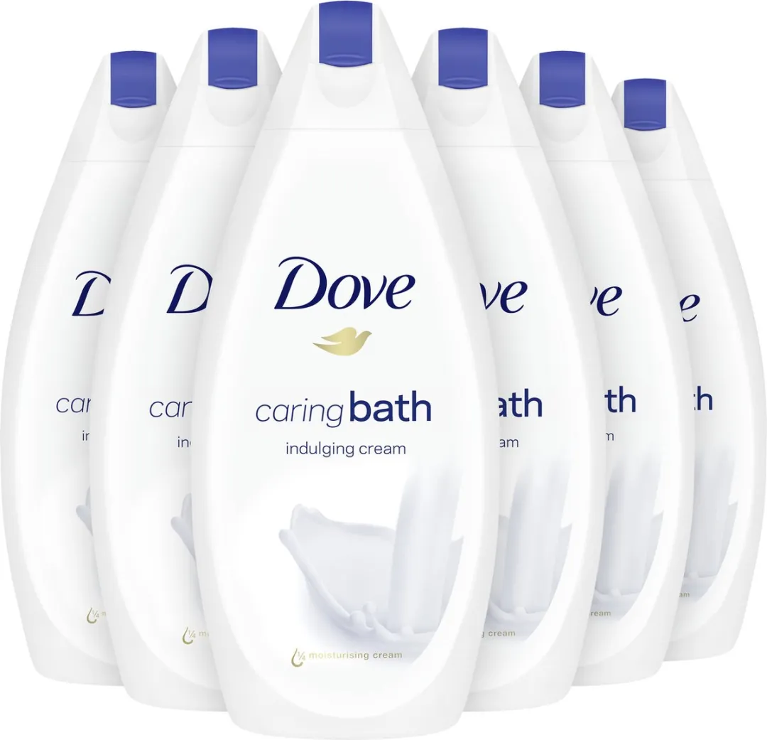 Dove Caring Bath Indulging Cream Badcrème - 2700ml (6x450ml)
