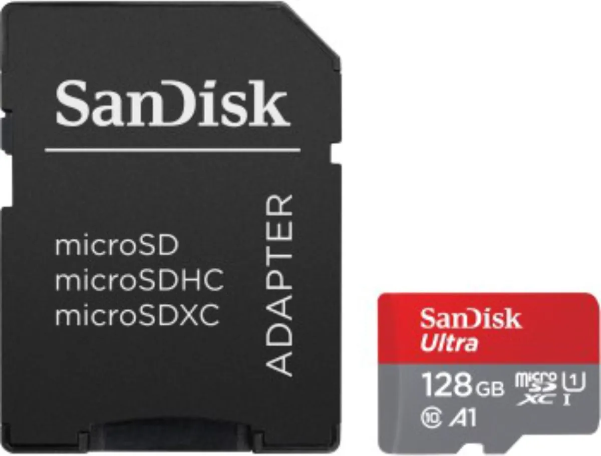 SanDisk Ultra MicroSDXC 128GB - 2 Stuks