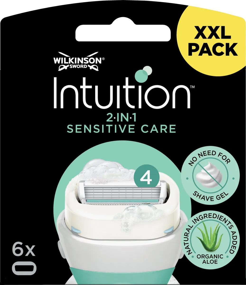 Wilkinson Sword Intuition 2-in-1 Sensitive Care Navulmesjes
