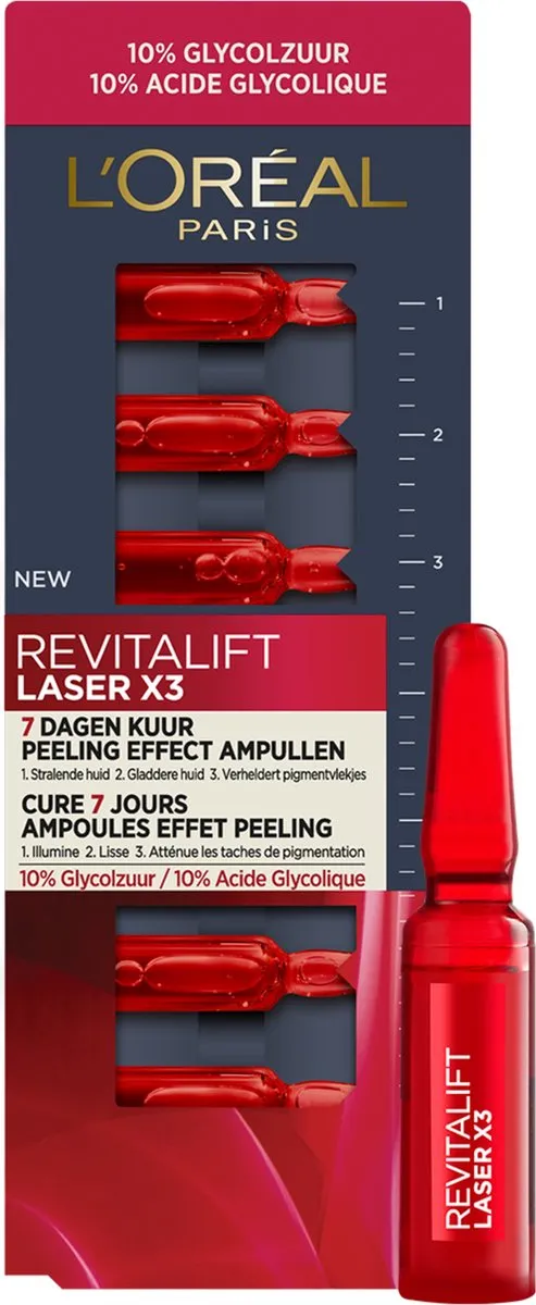 L'Oréal Paris Revitalift Laser X3 Ampullen 7-daagse kuur 1ml