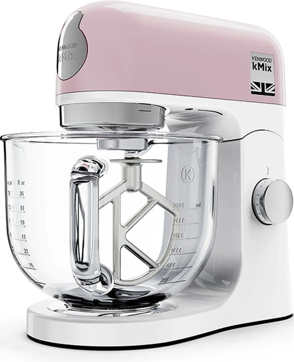 Kenwood kMix KMX754PP Keukenmachine - 1000W - Roze - afbeelding 6 van 6