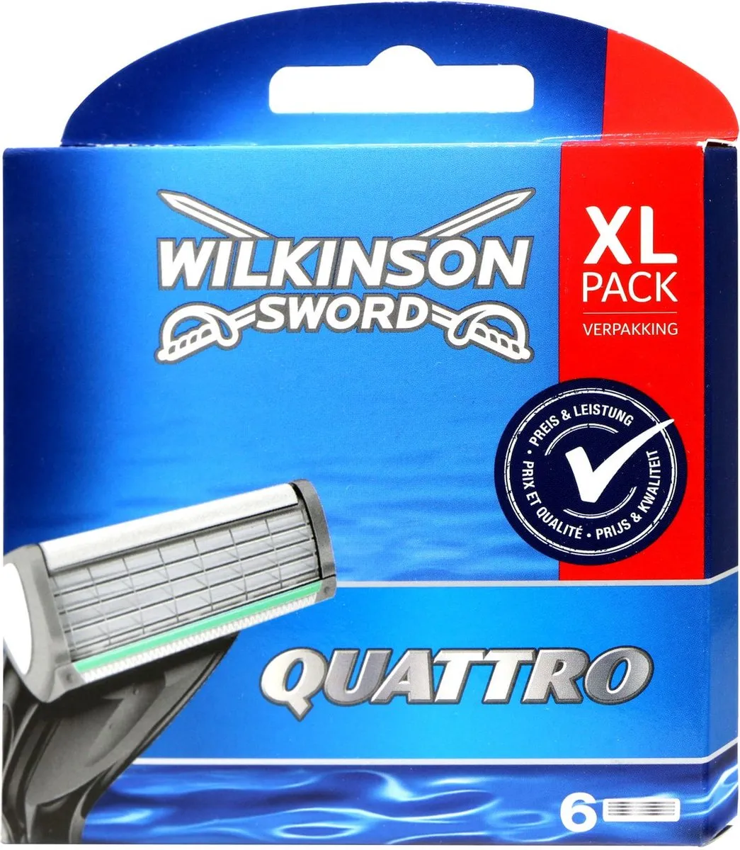 Wilkinson Sword Quattro Scheermesjes