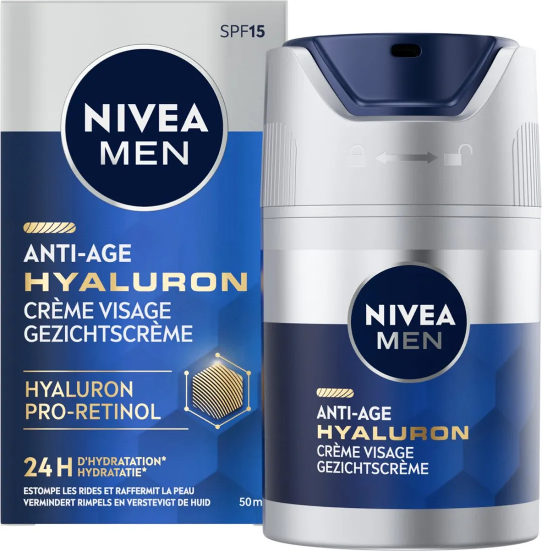 NIVEA MEN Anti-Aging Crème 50ml - SPF 15