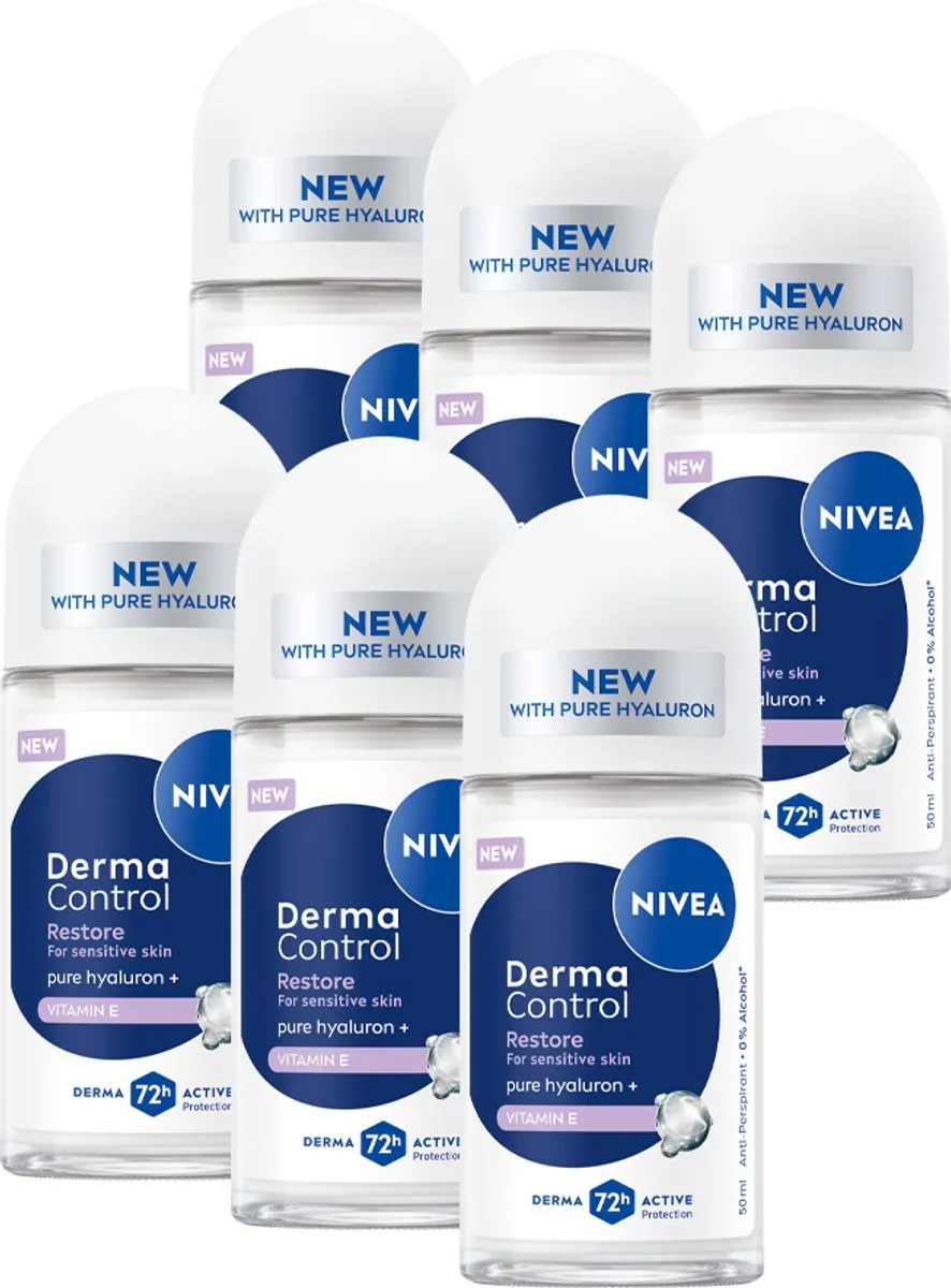 NIVEA Derma Control Restore Anti-Transpirant Deo Roller 300ml