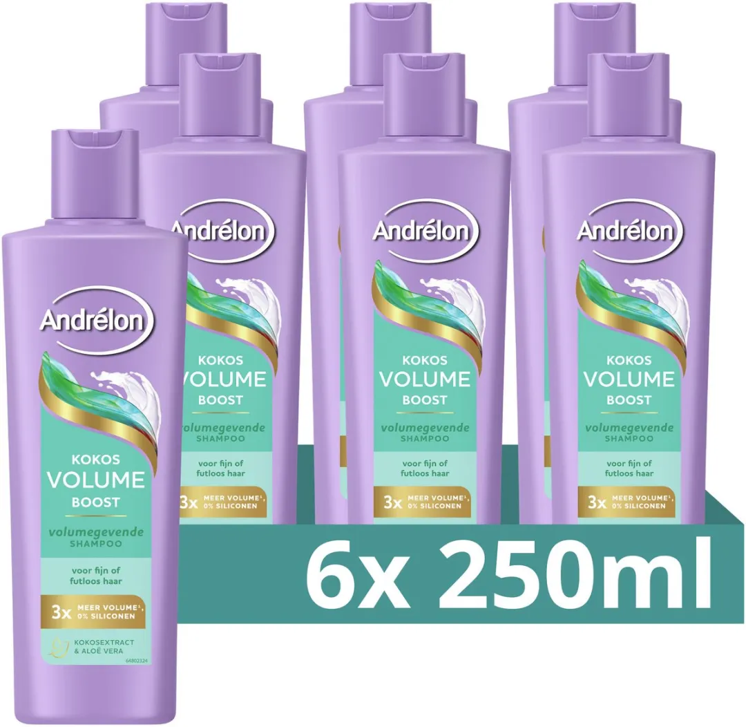 Andrélon Kokos Volume Boost Shampoo