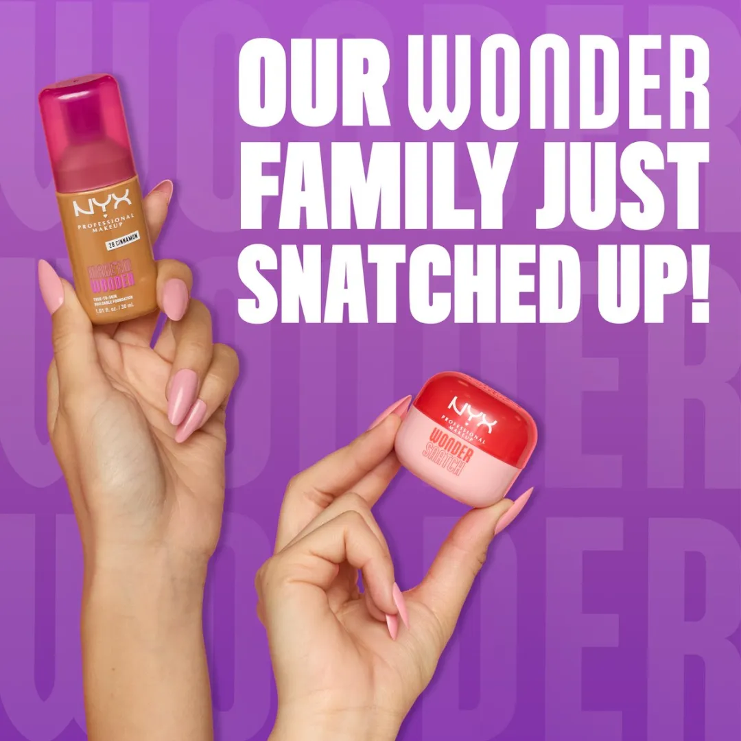 NYX Make 'EM Wonder Foundation Light Nutmeg - 30ml