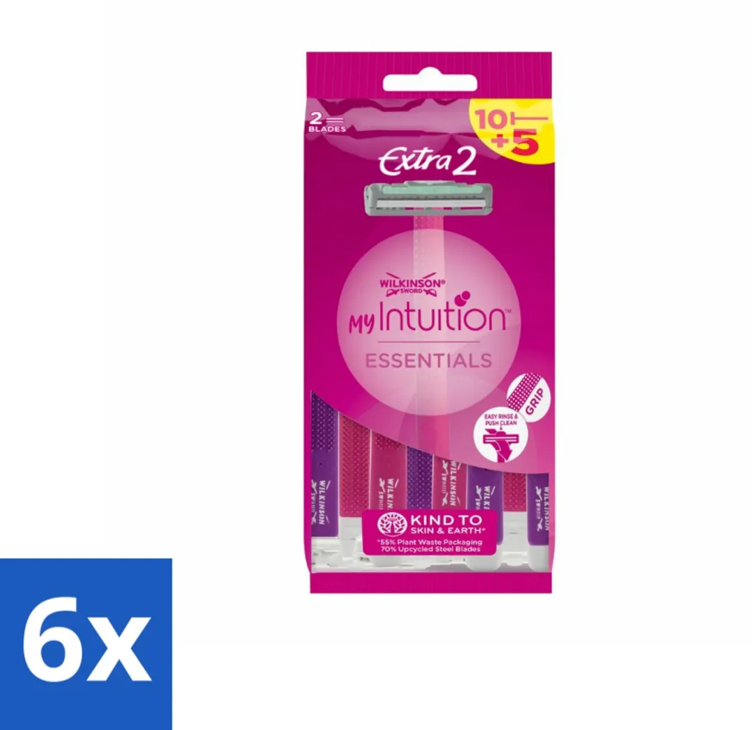 Wilkinson Extra 2 Beauty Wegwerpscheermesjes 15 Stuks