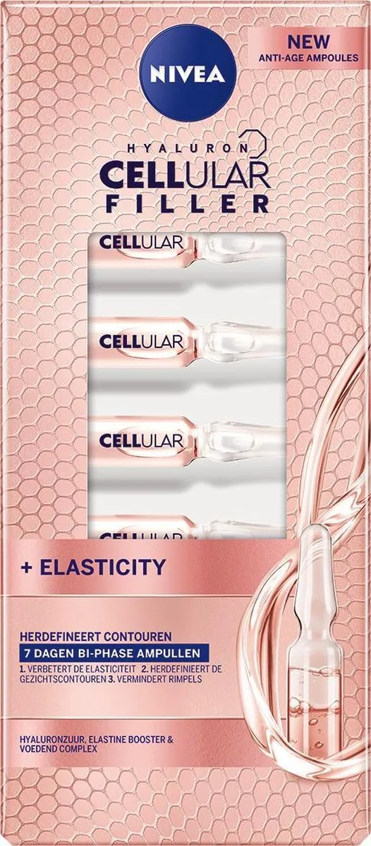 NIVEA Cellular Filler +Elasticity Ampullen 7x1,2ml