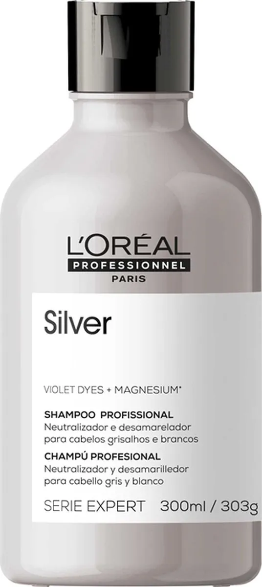 L'Oréal Paris Silver Vrouwen Zakelijk Shampoo 300ml