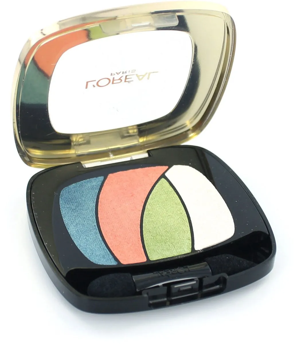 L'Oréal Paris Color Riche Les Ombres Quad S4 Tropical Tutu Oogschaduw - 4x2.5ml