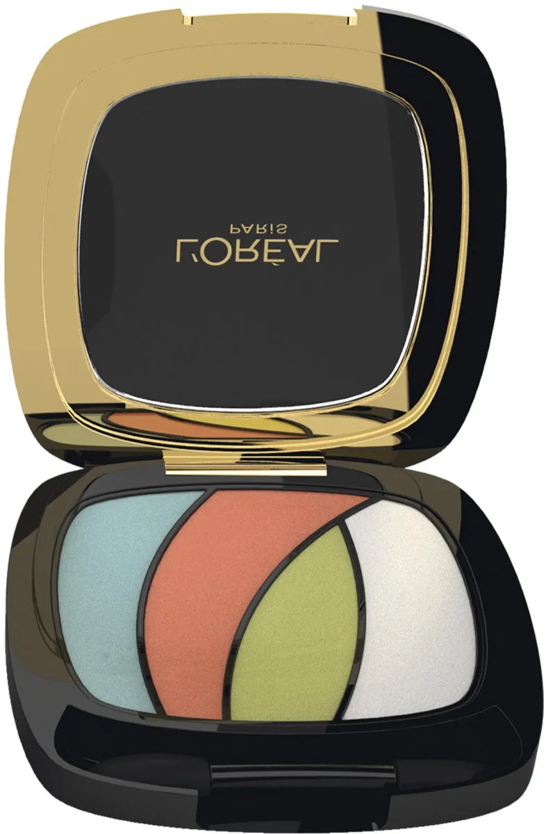 L'Oréal Paris Color Riche Les Ombres Quad S4 Tropical Tutu Oogschaduw - 4x2.5ml