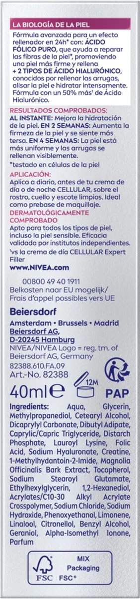 NIVEA Cellular Expert Filler Anti-Age Serum 40ml