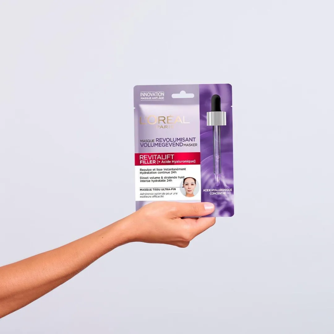 L'Oréal Paris Revitalift Hyaluronzuur Tissue Masker - 32g - afbeelding 6 van 6