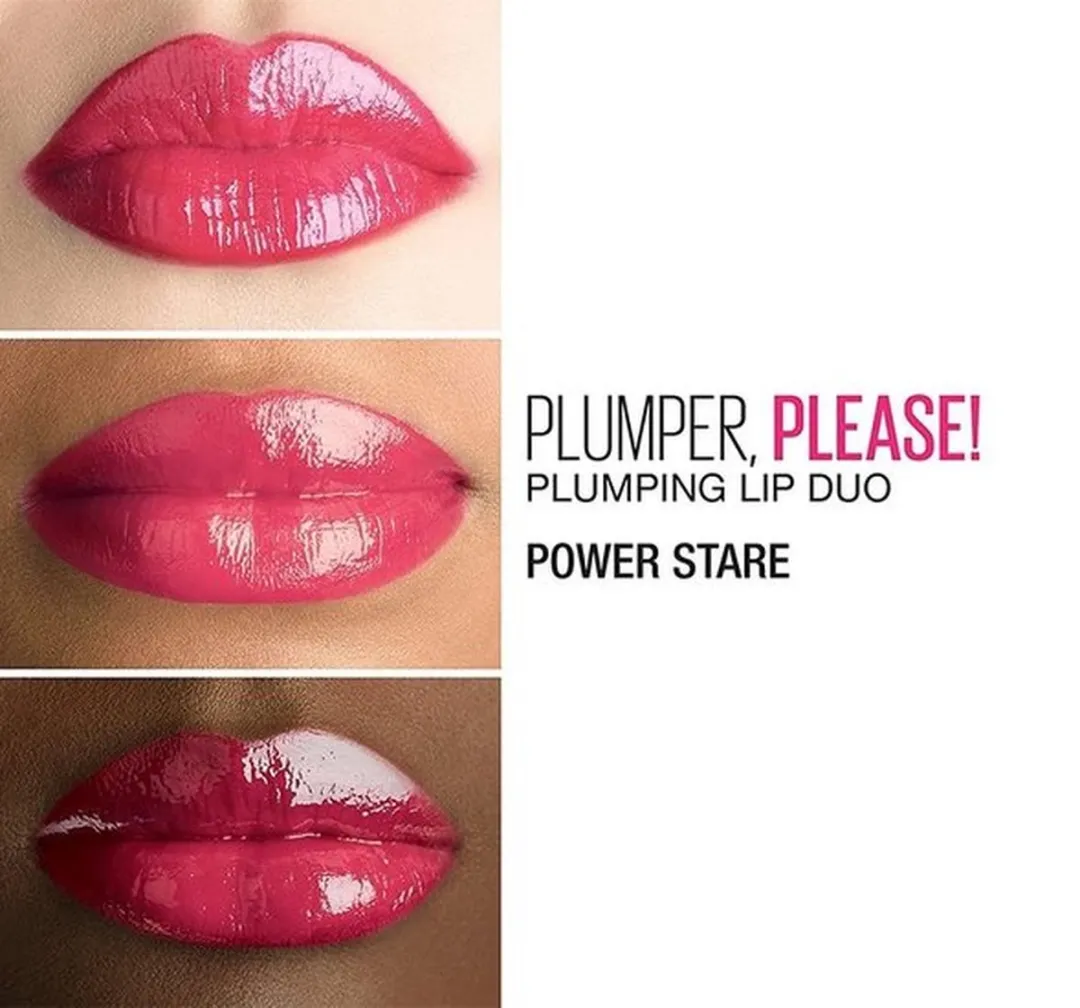 Maybelline Plumper Please! Lip Duo 220 Roze - 4ml