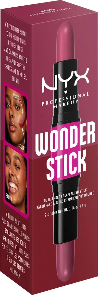 NYX Wonderstick Blush Deep Magenta and Ginger 8g