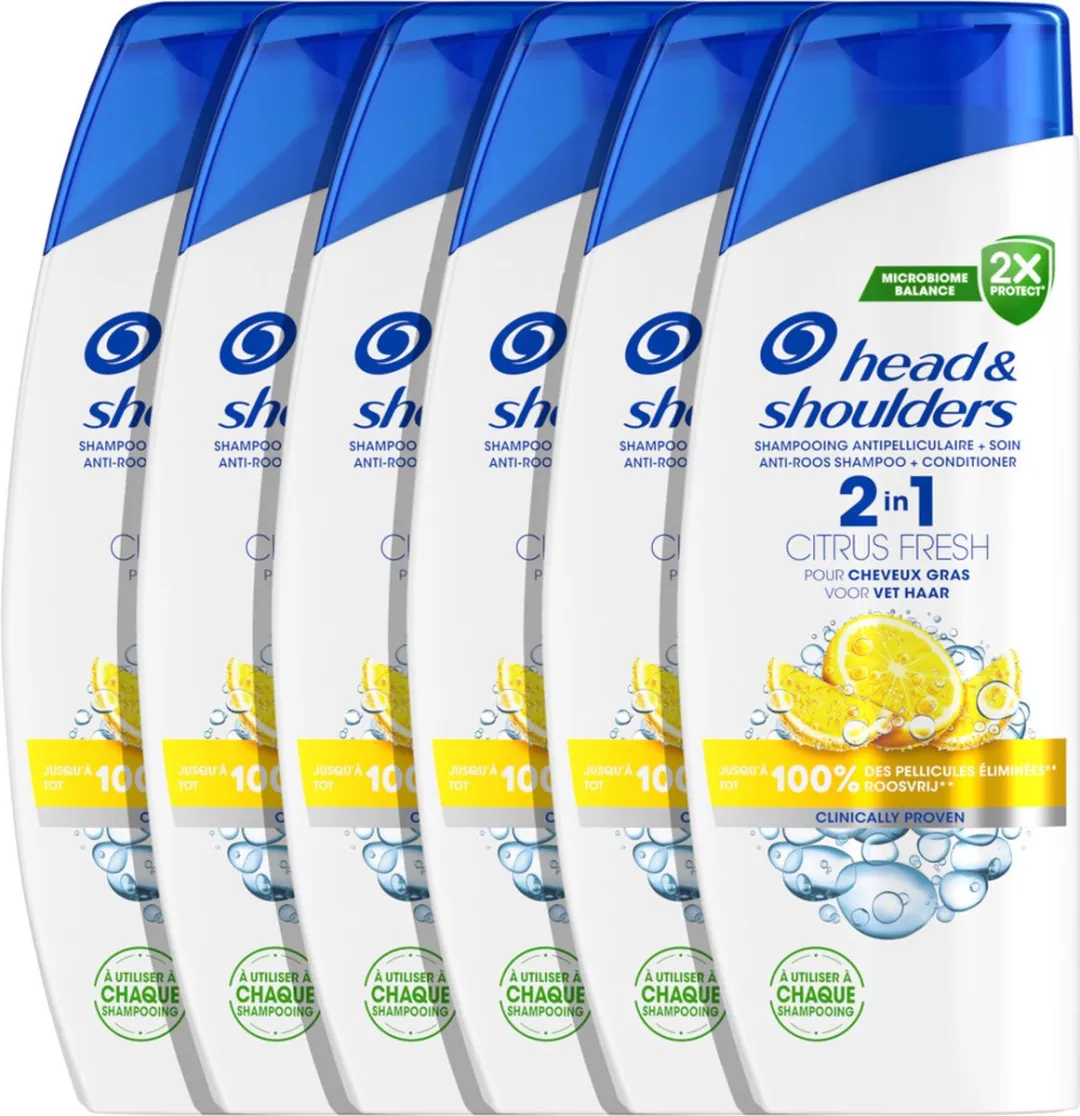 Head & Shoulders Citrus Fresh 2-in-1 Shampoo & Conditioner Vet Haar