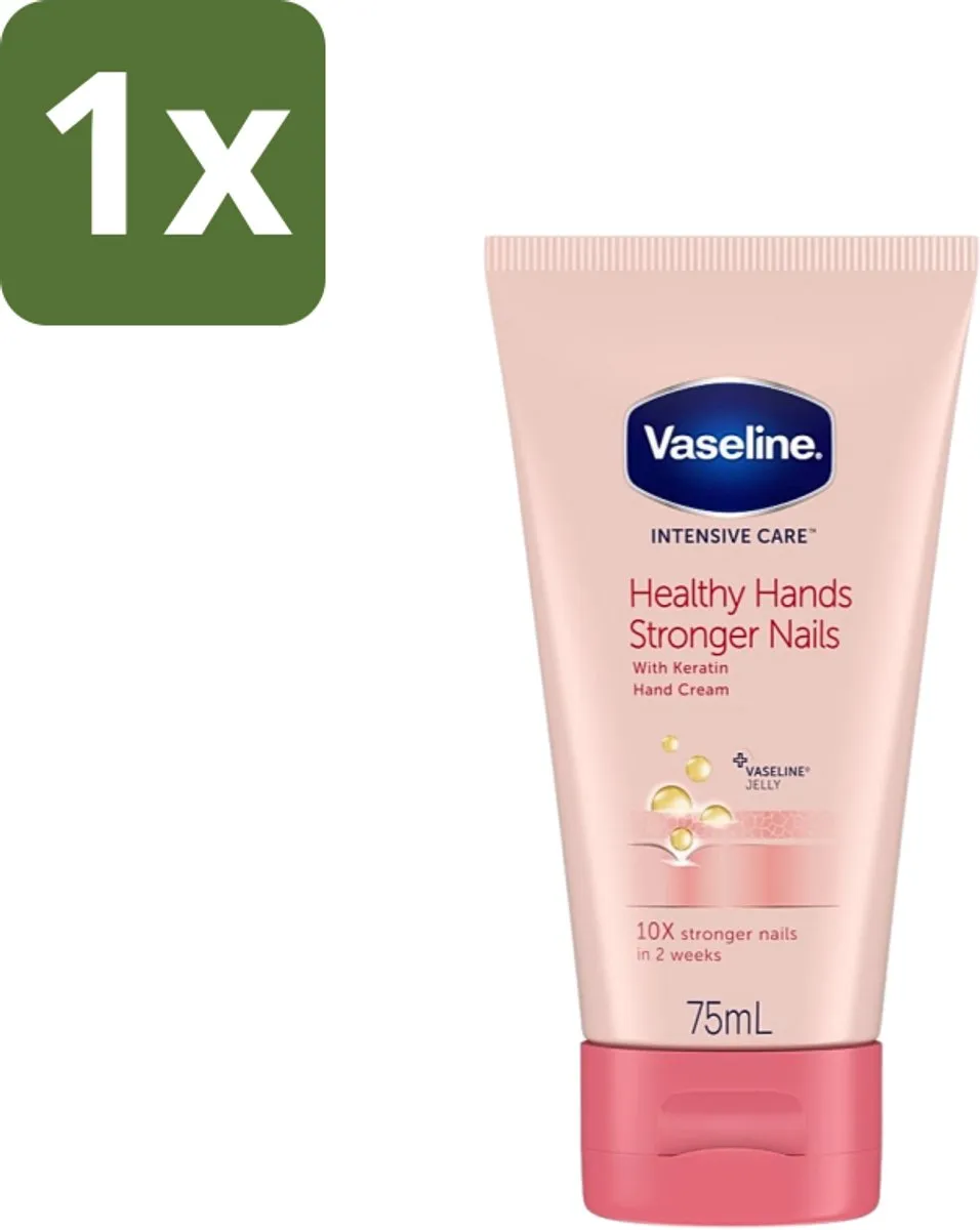 Vaseline Healthy Hands Stronger Nails Handcrème 75ml