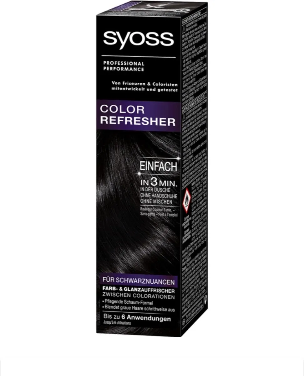 SYOSS Color Refresher Zwart