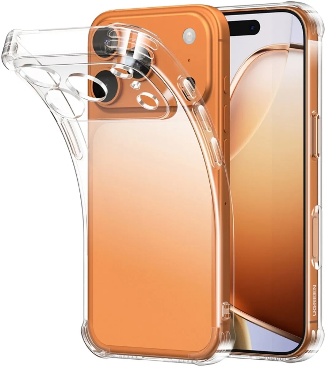 Ugreen Hoesje iPhone 17 Pro Max - 1 Pasje - Zwart