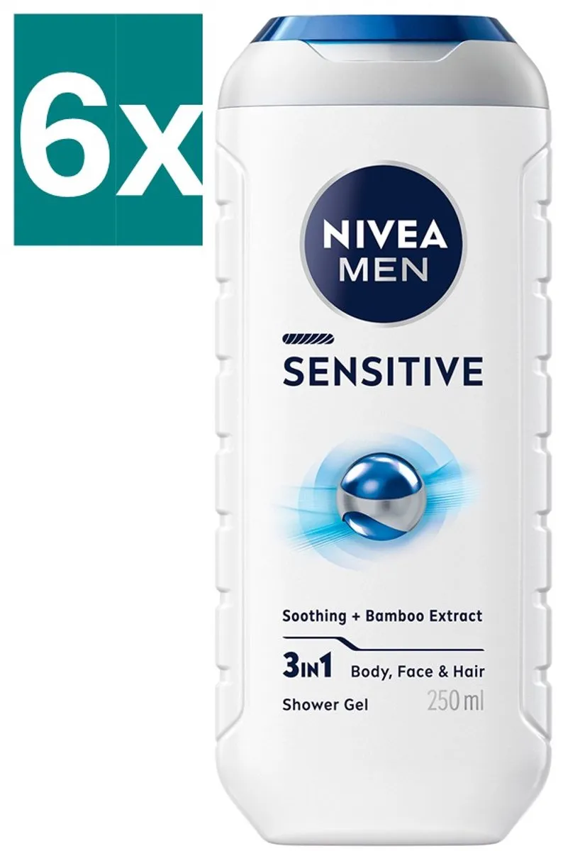 NIVEA MEN Sensitive Douchegel 3-in-1