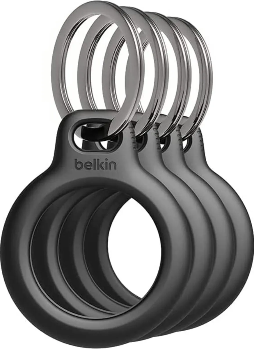 Belkin AirTag Beschermhoes 4 Stuks - Zwart
