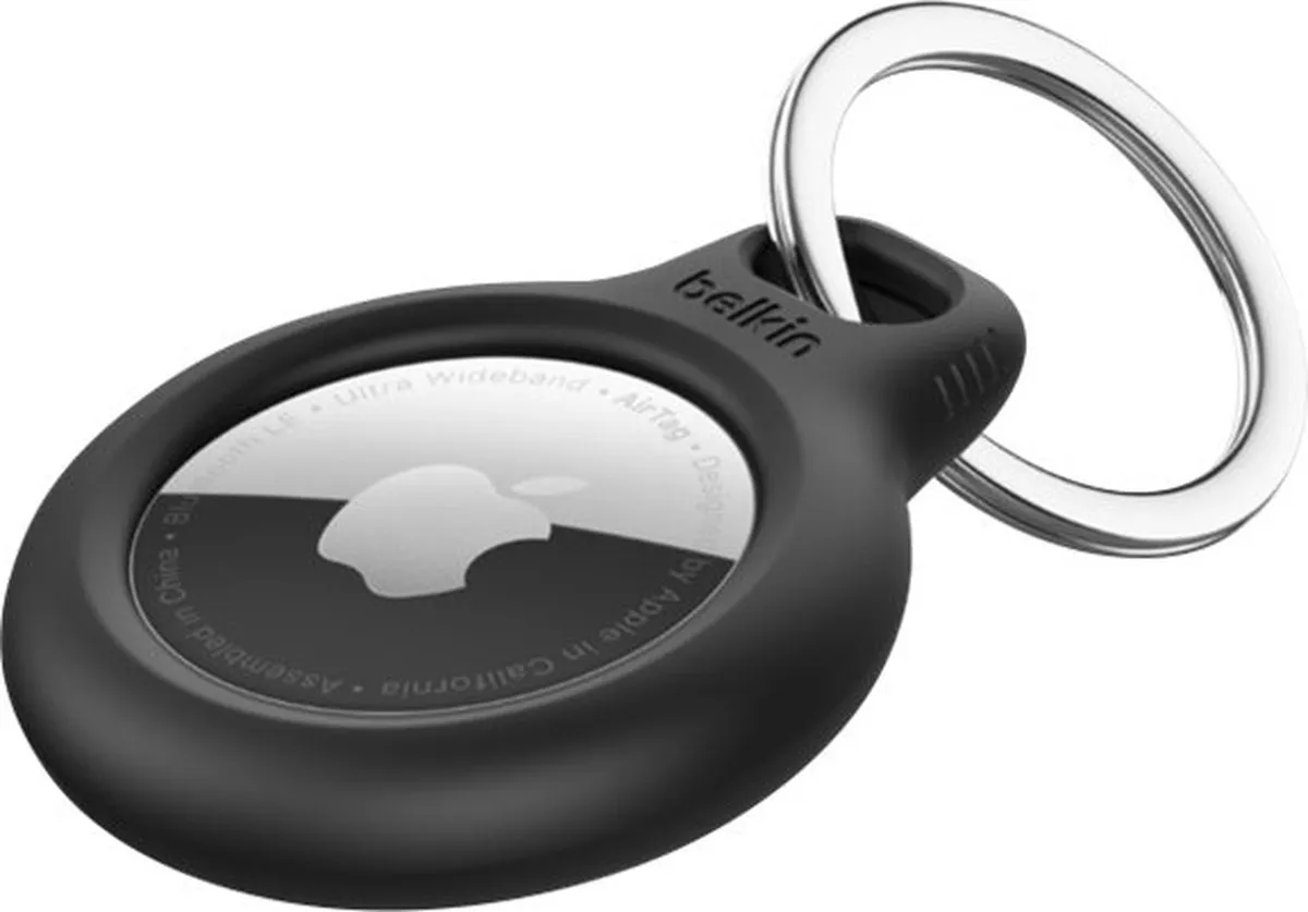 Belkin AirTag Beschermhoes 4 Stuks - Zwart
