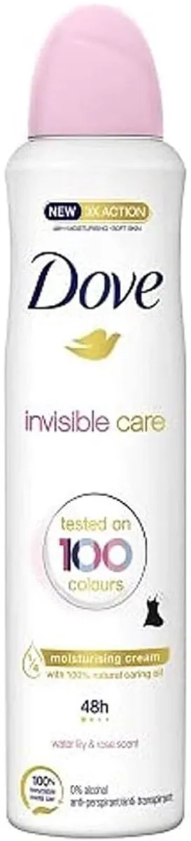 Dove Invisible Care Deodorant Spray 250ml - Floral Touch - afbeelding 6 van 6