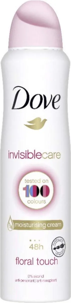 Dove Invisible Care Deodorant Spray 250ml - Floral Touch