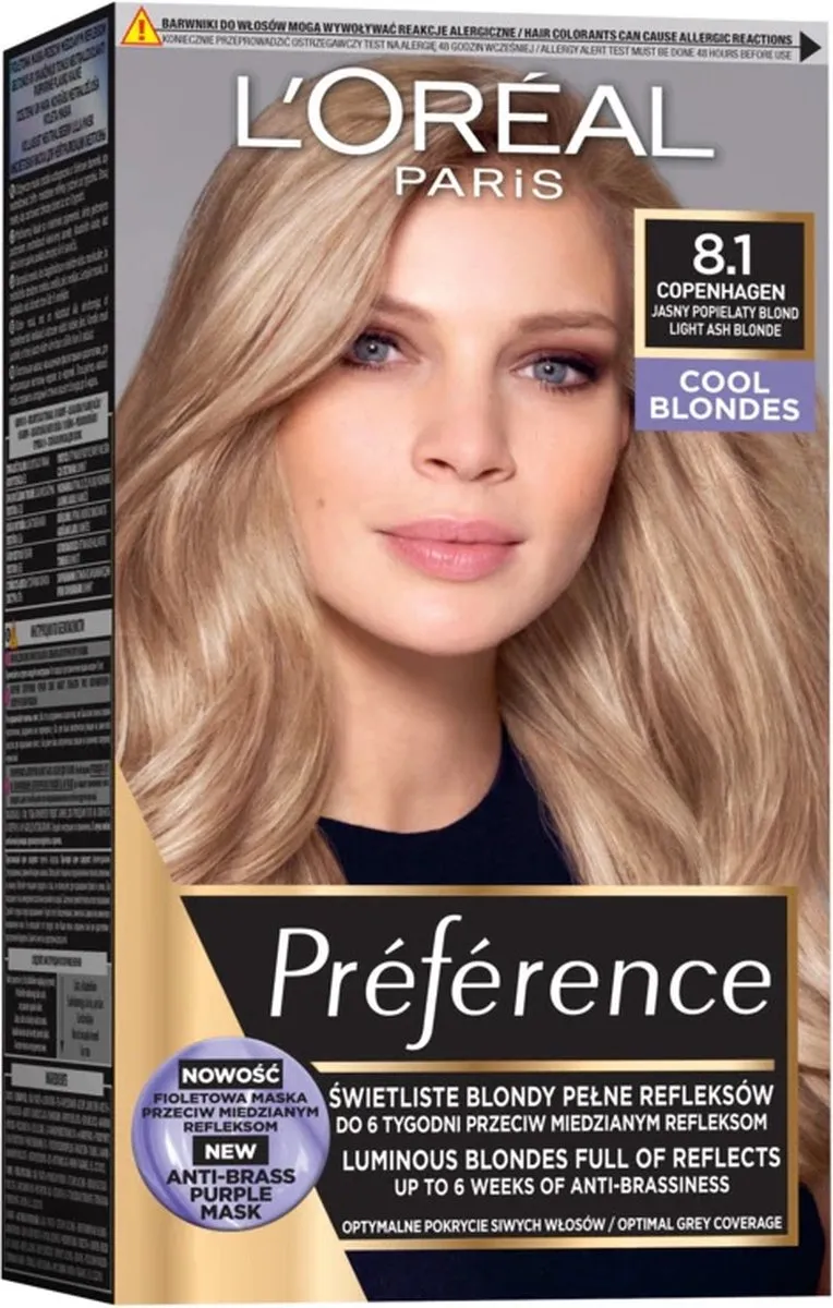 L'Oréal Paris Recital Preference 8.1 Wbis Copenhague Kleurspoeling 1ml