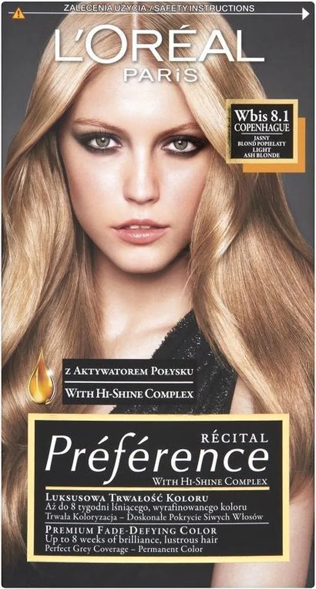 L'Oréal Paris Recital Preference 8.1 Wbis Copenhague Kleurspoeling 1ml