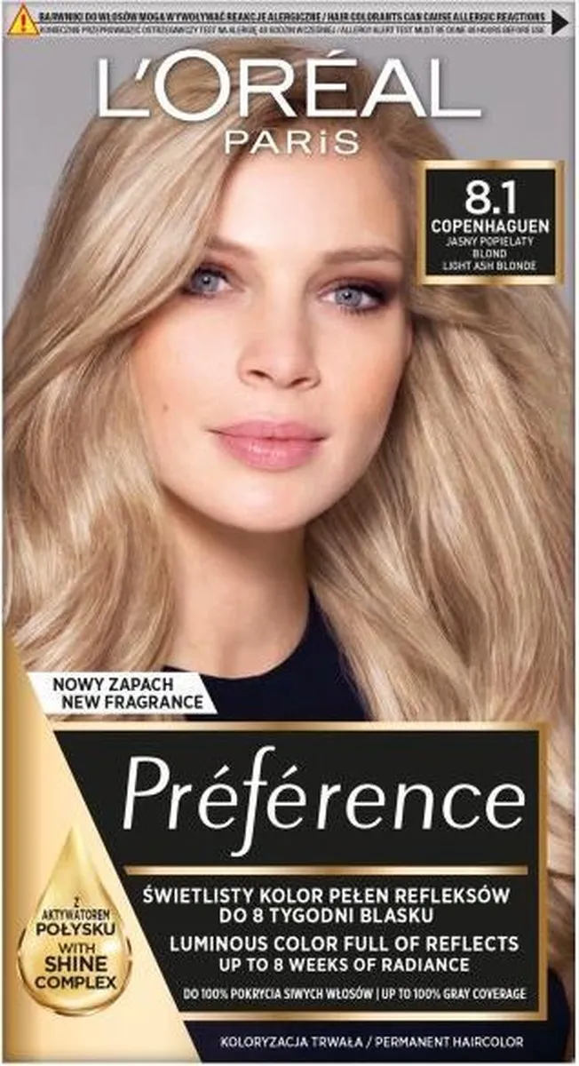 L'Oréal Paris Recital Preference 8.1 Wbis Copenhague Kleurspoeling 1ml
