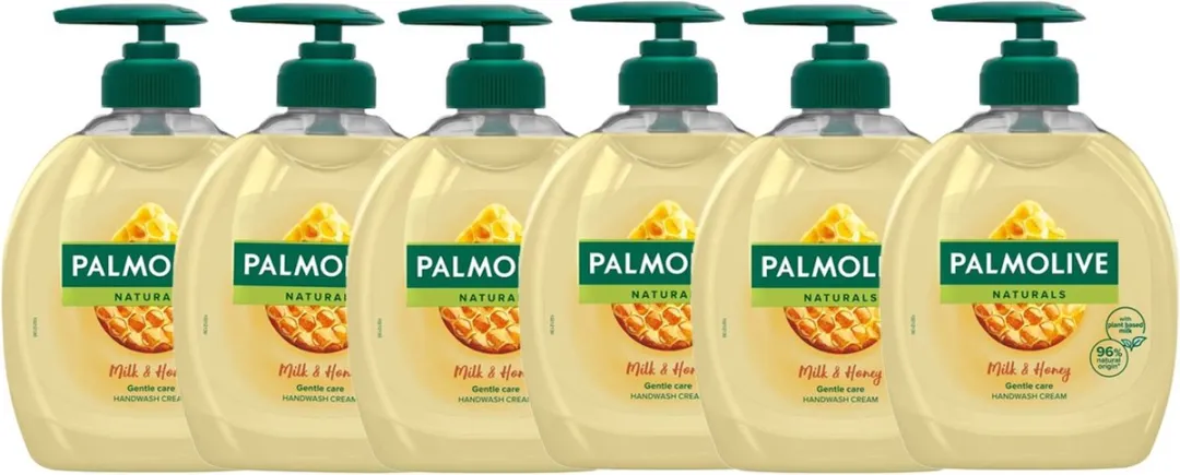 Palmolive Naturals Zeepdispenser 6x300ml