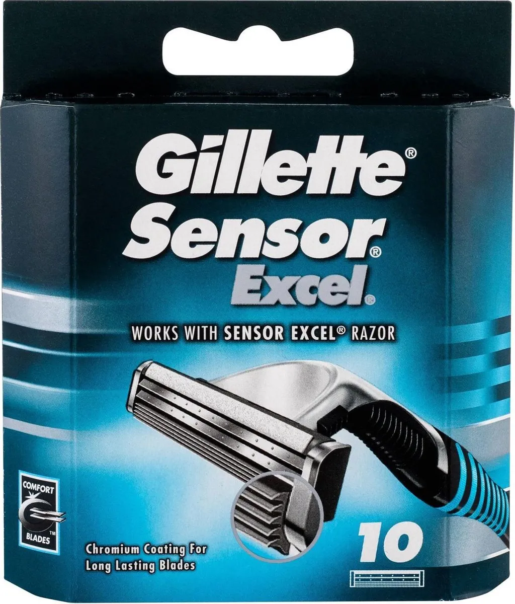 Gillette Sensor Excel Scheermesjes 10 Stuks