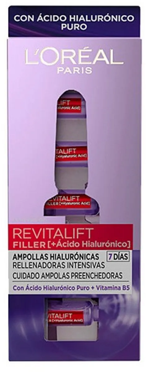 L'Oréal Paris Revitalift Filler Hyaluron Ampullen 7x7ml