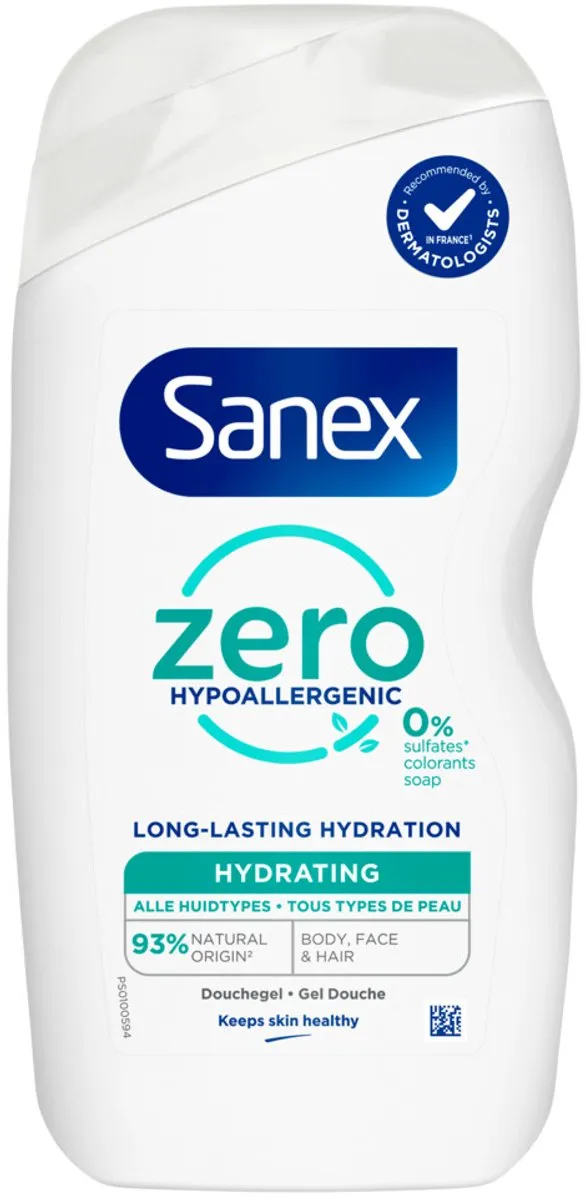 Sanex Douchegel Zero% Hydrating 400ml