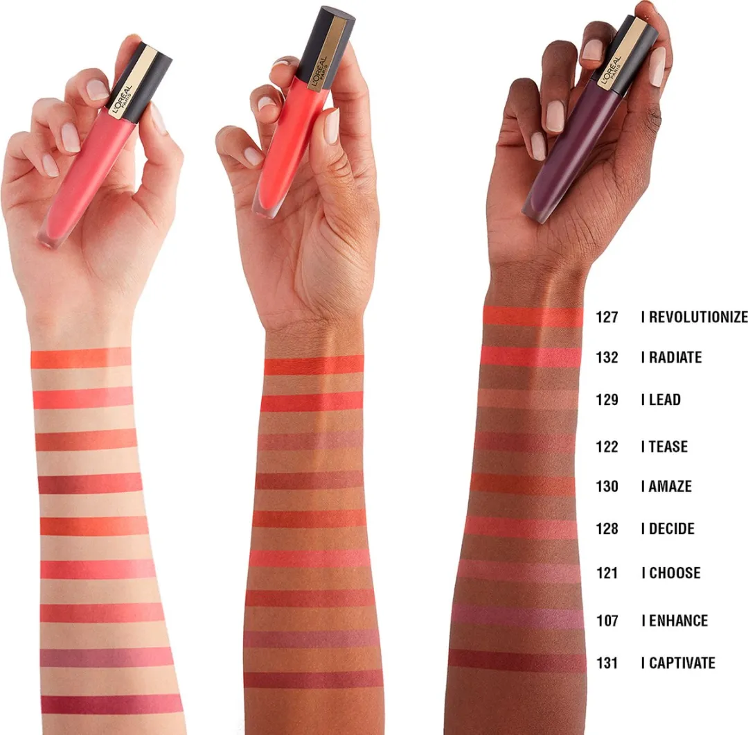L'Oréal Paris Rouge Signature Lippenstift 122 I Tease - Nude Matte 7ml - afbeelding 6 van 6