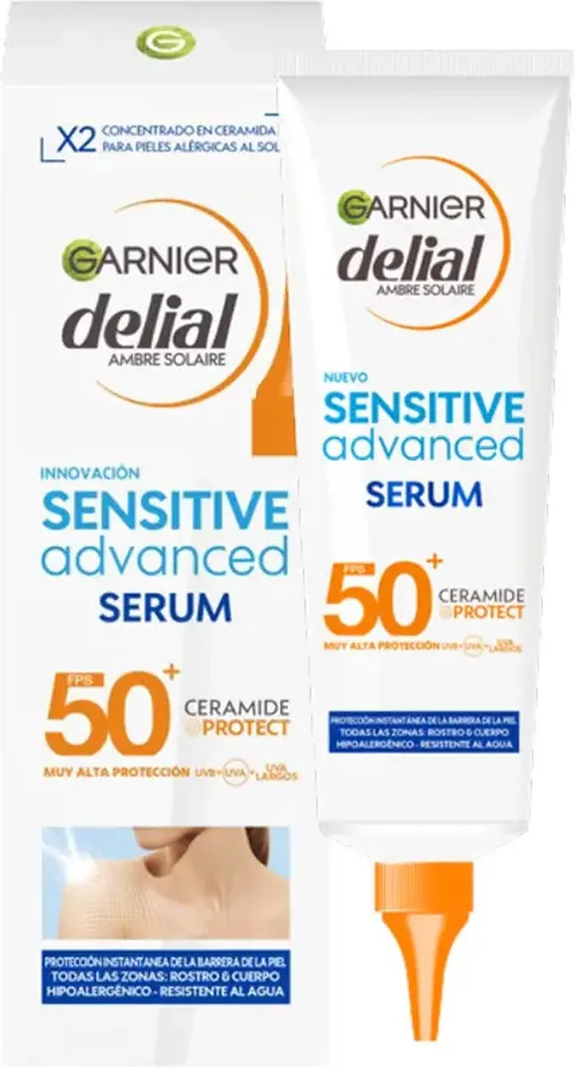 L'Oréal Paris Garnier Sensitive Advanced Zonnebrandcrème SPF 50+ 125ml