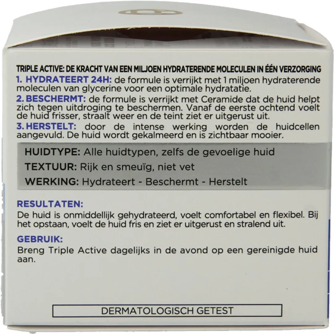 L'Oréal Paris Triple Active Nachtcrème 50ml - afbeelding 6 van 6