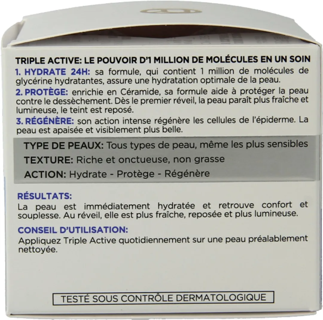L'Oréal Paris Triple Active Nachtcrème 50ml
