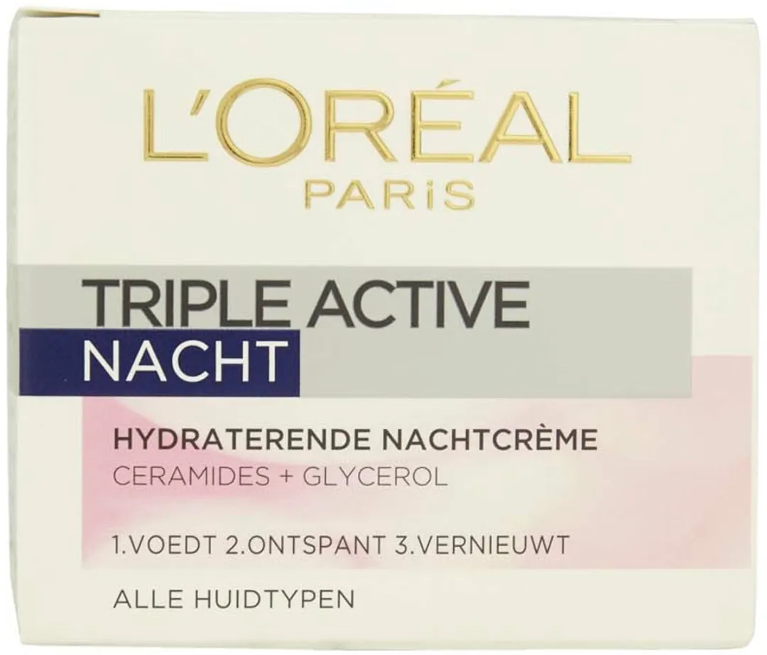 L'Oréal Paris Triple Active Nachtcrème 50ml