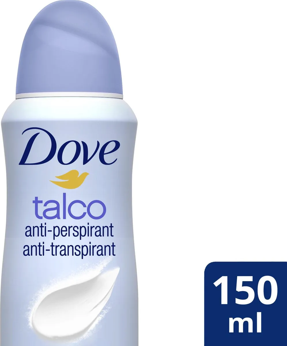 Dove Deo Spray Talco - 20 Stuks (4x150ml)