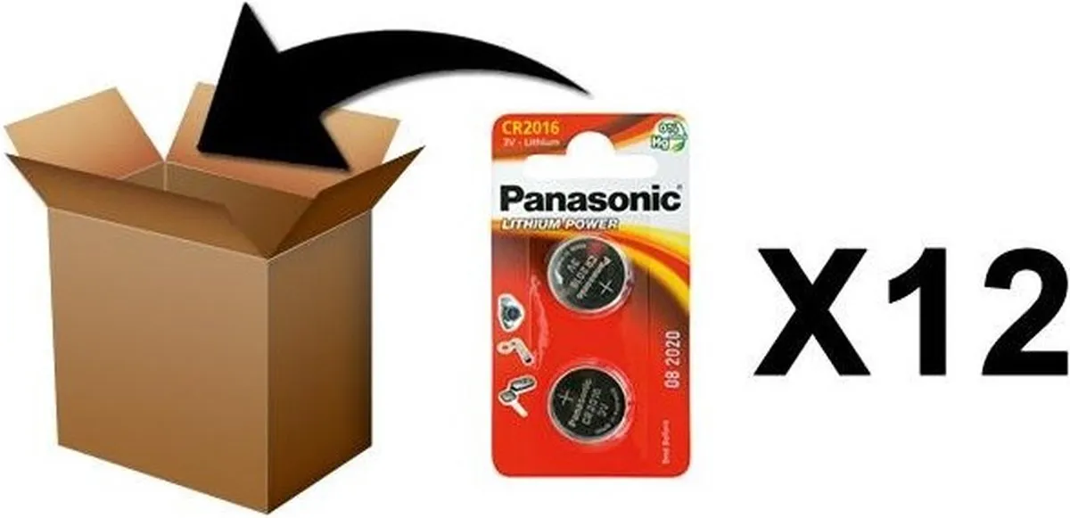 Panasonic CR2016 Knoopcel