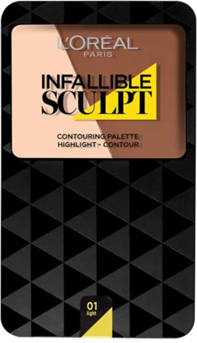L'Oréal Paris Infaillible Sculpt Contouring Palette 02 Medium Light - 10g