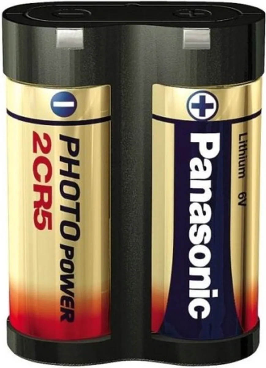 Panasonic 2CR-5L Lithium 6V Fotobatterij 1500mAh