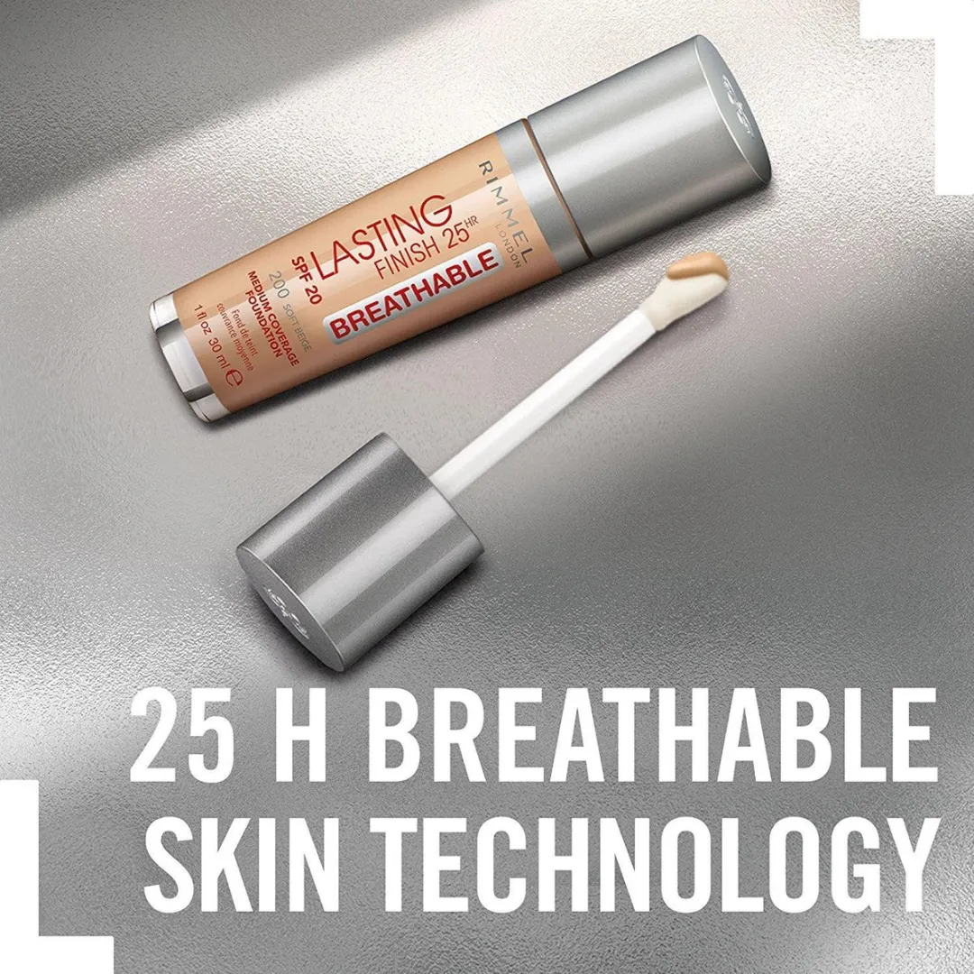 Rimmel London Lasting Finish Foundation 502 Noisette 30ml