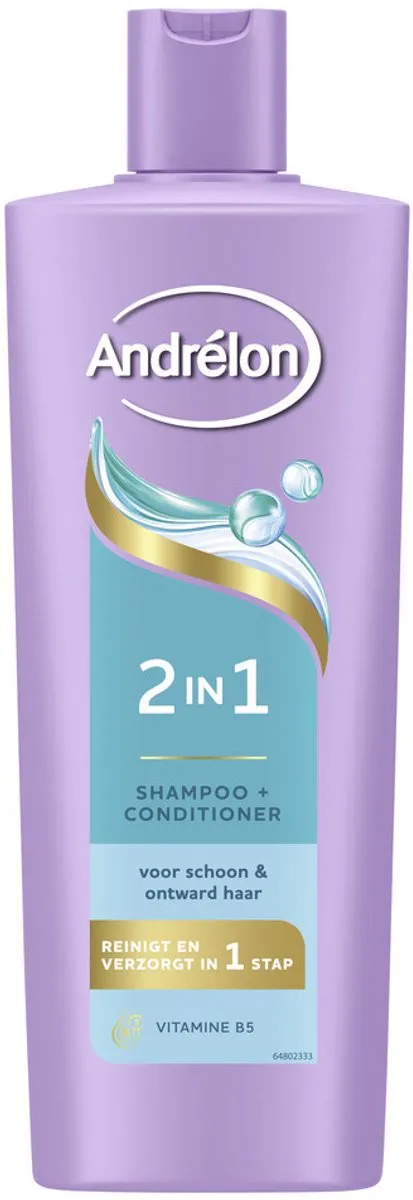Andrélon Iedere Dag Shampoo 2-in-1 400ml - 5 Stuks