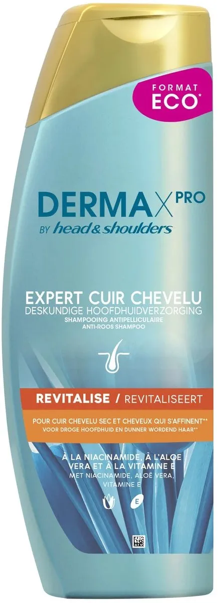 Head & Shoulders DermaXPro Anti-roos Shampoo - 2400ml (6x400ml)