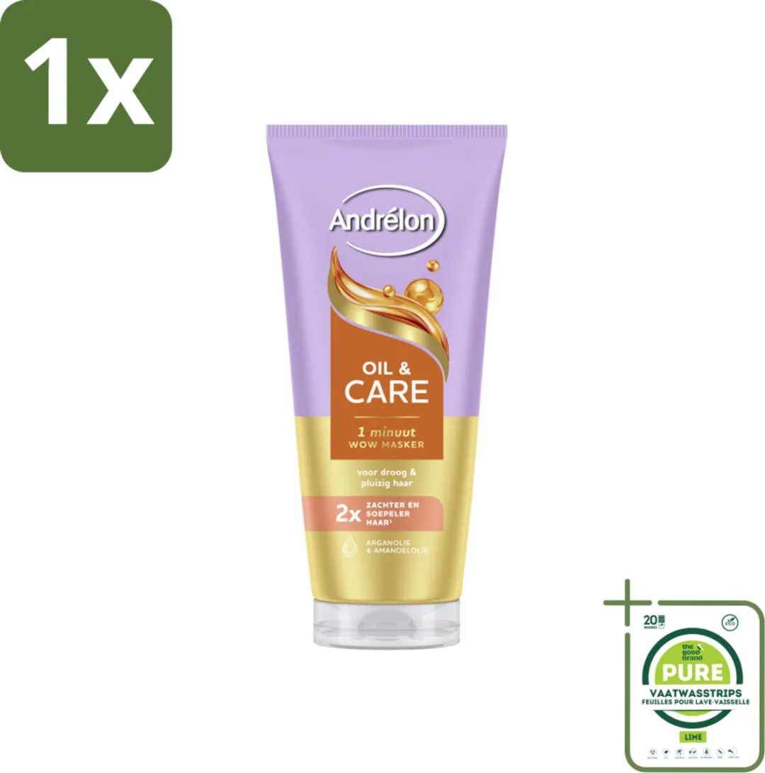 Andrélon Oil & Care Haarmasker 1 Minuut WOW